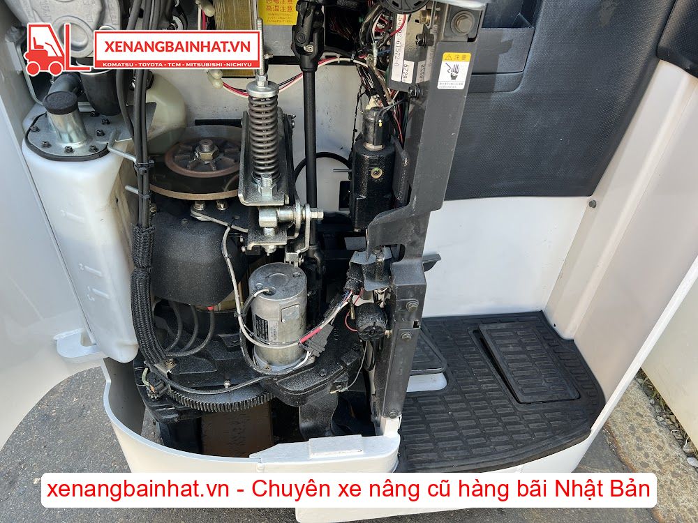 Xe nâng Điện 1.5 Tấn NICHIYU FBRM15-80B nâng cao 4m SX 2016