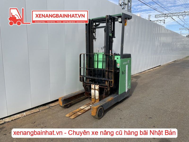 Xe nâng Điện 1.8 Tấn TOYOTA 7FBR18 nâng cao 3.3m SX 2016