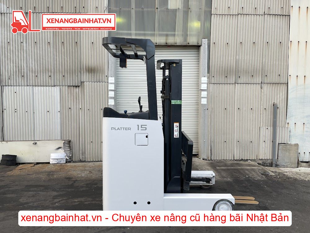 Xe nâng Điện 1.5 Tấn NICHIYU FBRM15-85 nâng cao 3m SX 2019