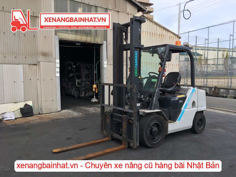 Xe nâng dầu 3 Tấn UNICARRIERS FD30T5M nâng cao 4m SX 2019