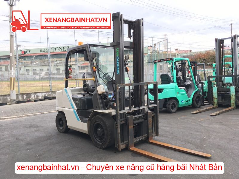 Xe nâng dầu 3 Tấn UNICARRIERS FD30T5M nâng cao 4m SX 2019