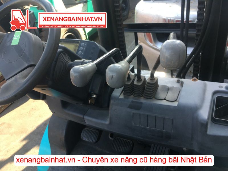 Xe nâng dầu 3.5 Tấn SUMITOMO 13FD35PAXI98D nâng cao 4m SX 2012