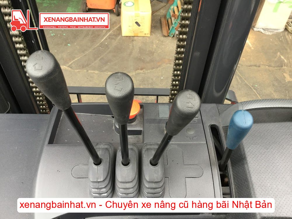 Xe nâng Điện 900Kg NICHIYU FBRM9N-85 nâng cao 4m SX 2020
