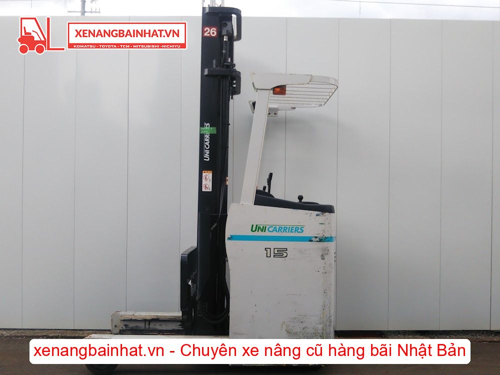 Xe nâng Điện 1.5 Tấn UNICARRIERS FRHB15-8 nâng cao 4.5m SX 2014