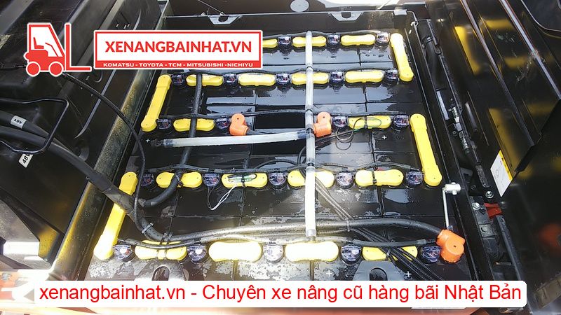 Xe nâng Điện 2.5 Tấn TOYOTA 8FB25 nâng cao 3m SX 2017