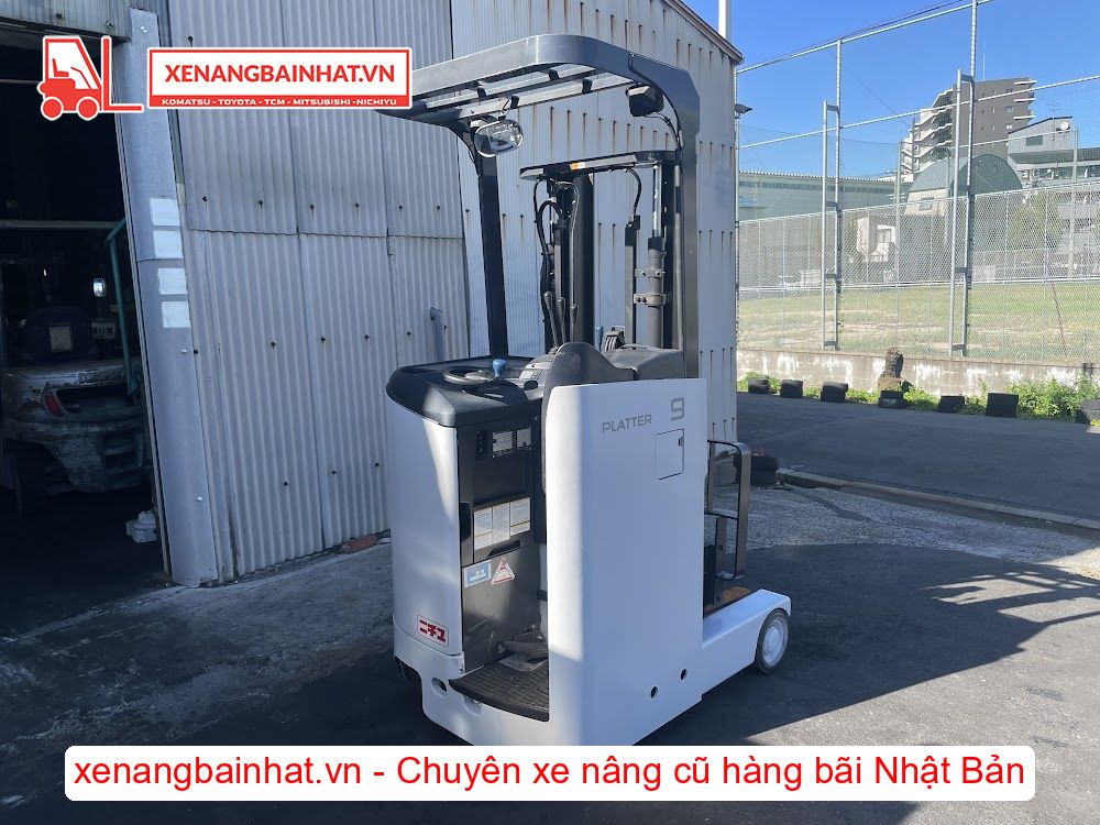 Xe nâng Điện 900Kg NICHIYU FBRM9N-80B nâng cao 3m SX 2019