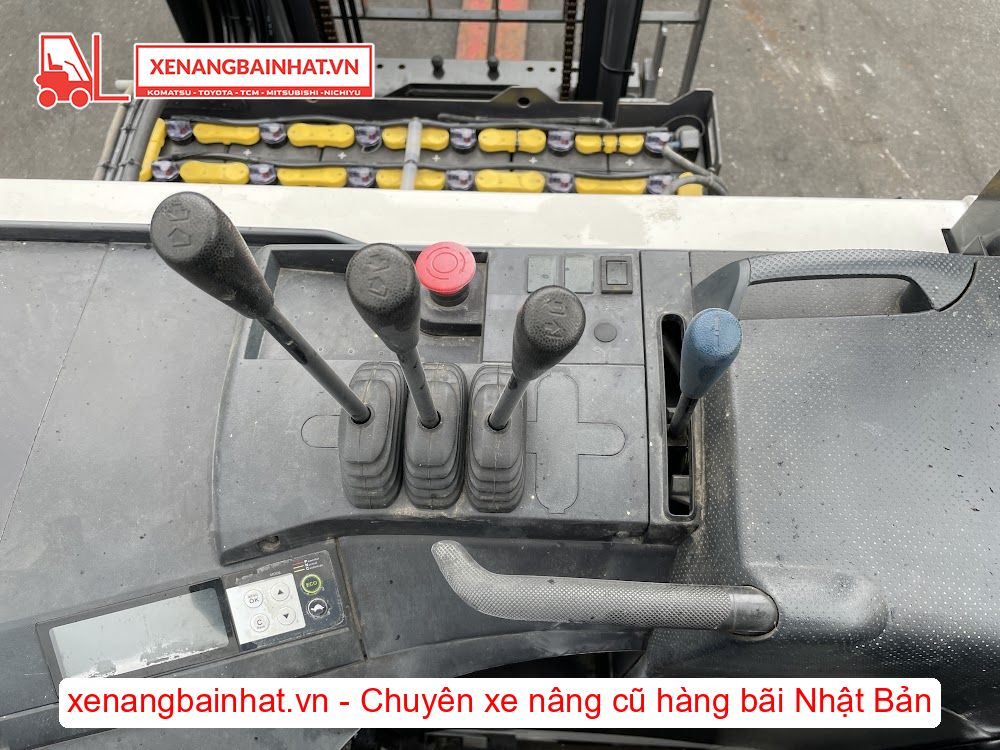 Xe nâng Điện 1.8 Tấn NICHIYU FBRM18-80 nâng cao 3m SX 2019