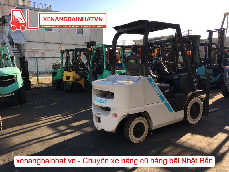 Xe nâng dầu 2.5 Tấn UNICARRIERS FD25T15M nâng cao 3m SX 2021