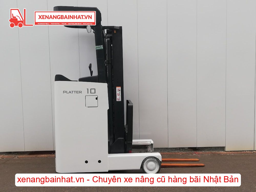 Xe nâng Điện 1 Tấn NICHIYU FBRM10-80 nâng cao 3m SX 2016