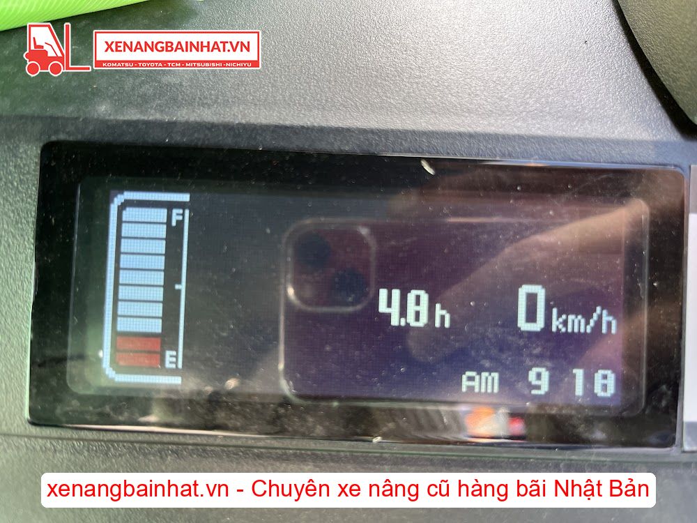 Xe nâng Điện 1.5 Tấn NICHIYU FBRM15-85 nâng cao 3.5m SX 2021