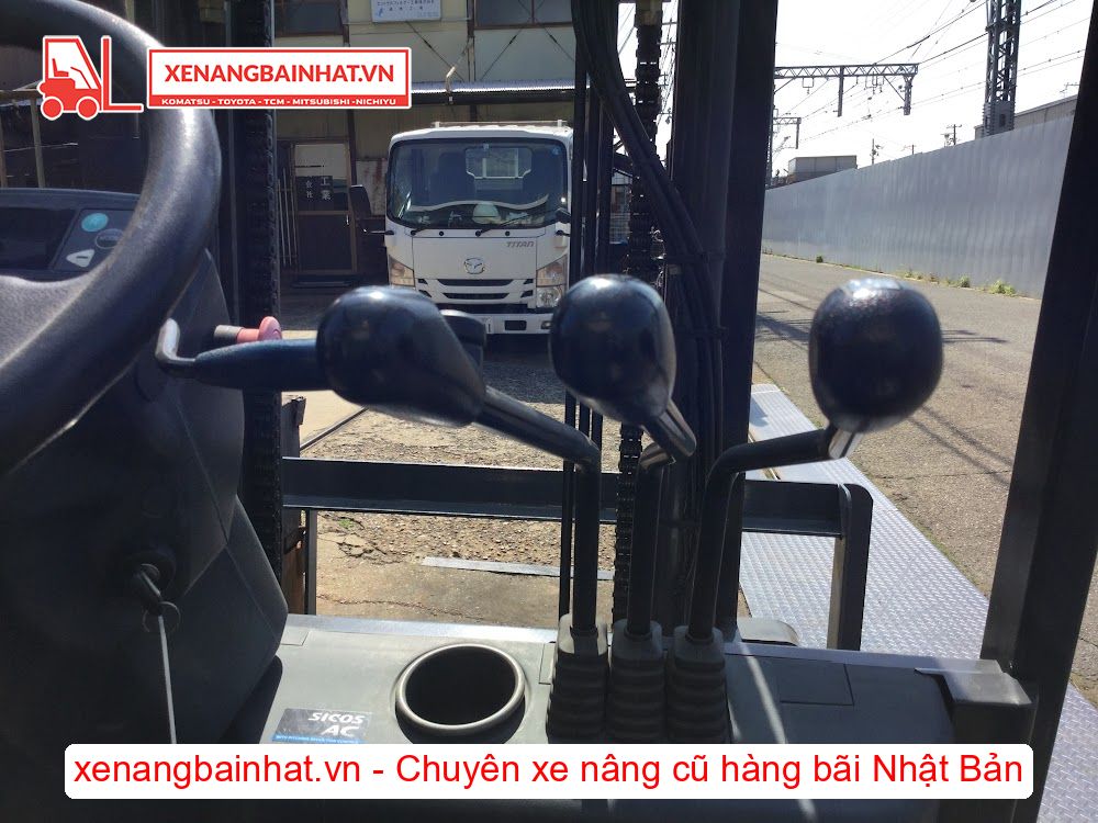Xe nâng Điện 2.5 Tấn NICHIYU FB25PN-77 nâng cao 3m SX 2016
