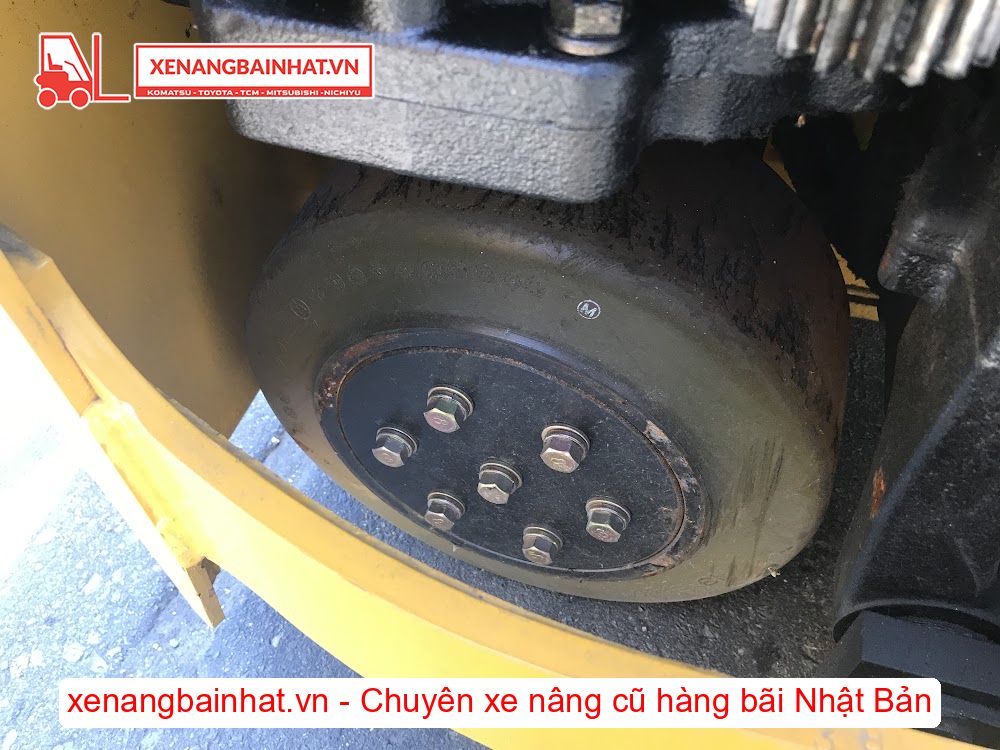 Xe nâng Điện 1.5 Tấn TCM FRHB15-8 nâng cao 4m SX 2010