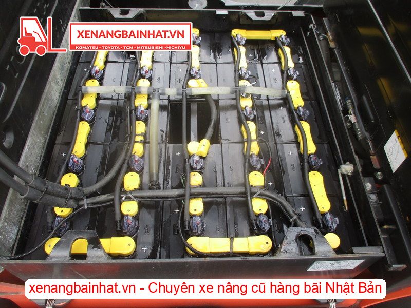 Xe nâng Điện 1.5 Tấn TOYOTA 8FBL15 nâng cao 3m SX 2017