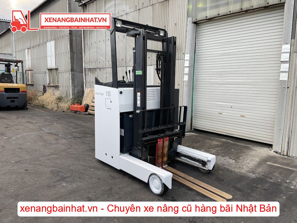 Xe nâng Điện 1.5 Tấn NICHIYU FBRM15-85 nâng cao 3m SX 2019