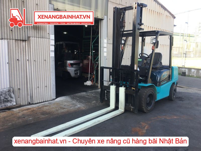 Xe nâng dầu 3.5 Tấn SUMITOMO 13FD35PAXI98D nâng cao 4m SX 2012