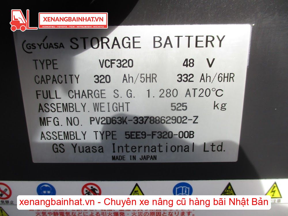 Xe nâng Điện 1.5 Tấn NICHIYU FBRM15-85B nâng cao 4m SX 2019