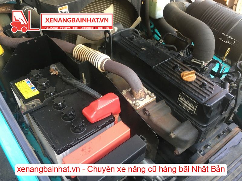 Xe nâng dầu 3.5 Tấn SUMITOMO 13FD35PAXI98D nâng cao 4m SX 2012