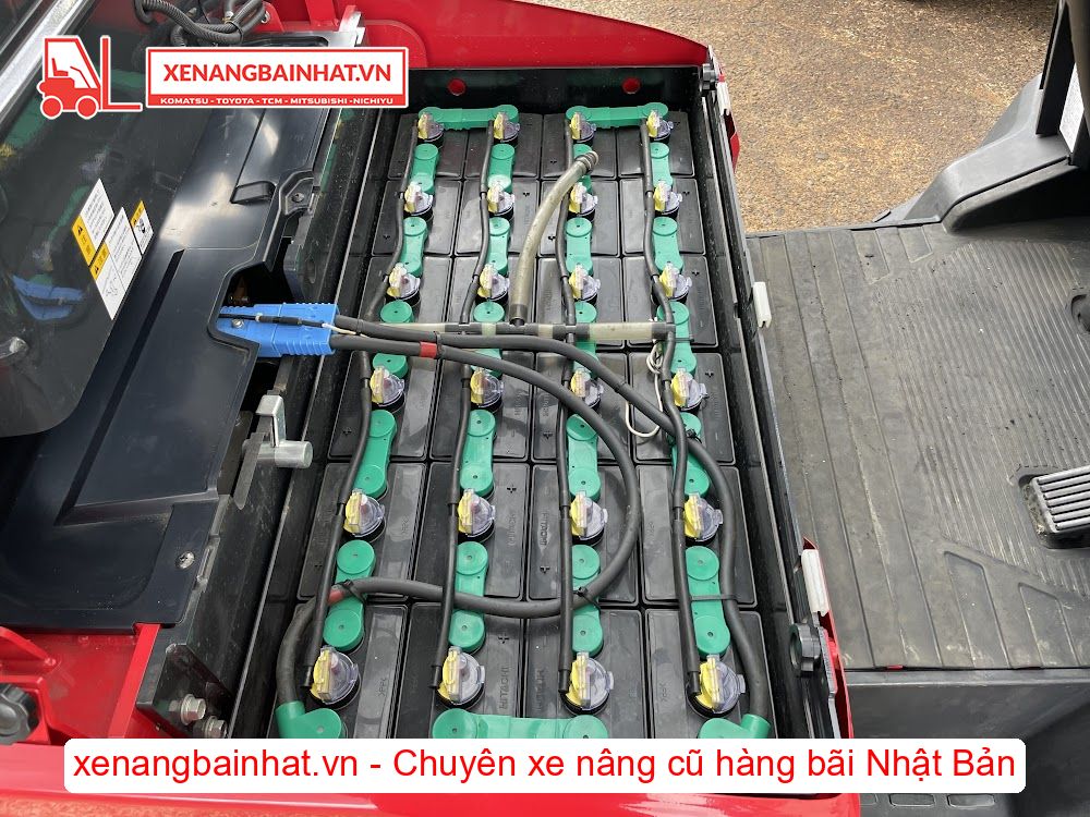 Xe nâng Điện 1.5 Tấn NICHIYU FB15PN-80 nâng cao 3m SX 2020