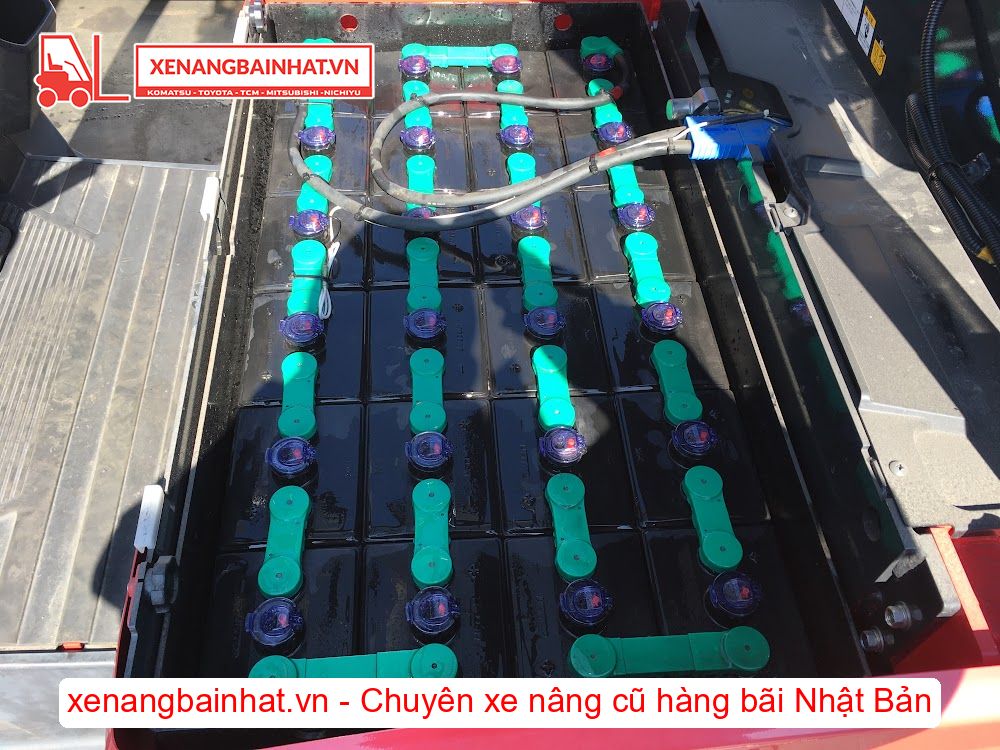 Xe nâng Điện 2.5 Tấn NICHIYU FB25PN-80 nâng cao 3m SX 2022