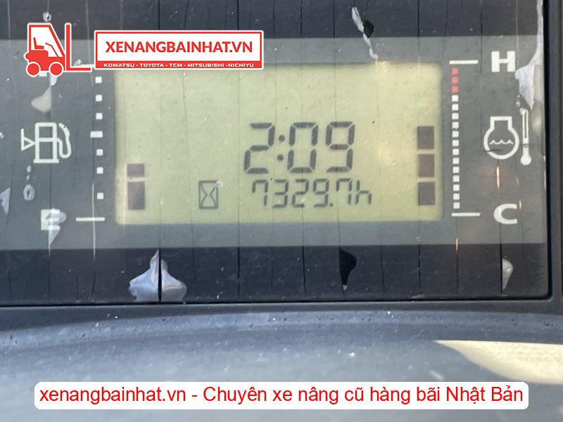 Xe nâng dầu 3 Tấn SUMITOMO 13FD30PAXI98D nâng cao 3m SX 2013