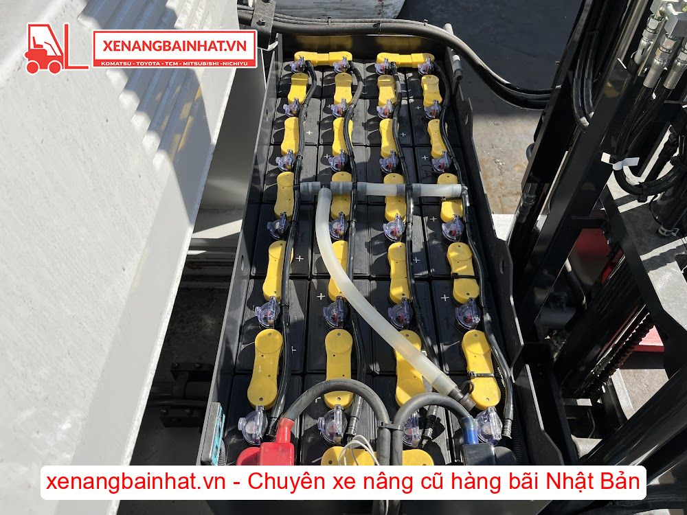 Xe nâng Điện 1.5 Tấn NICHIYU FBRM15-85 nâng cao 3.5m SX 2021