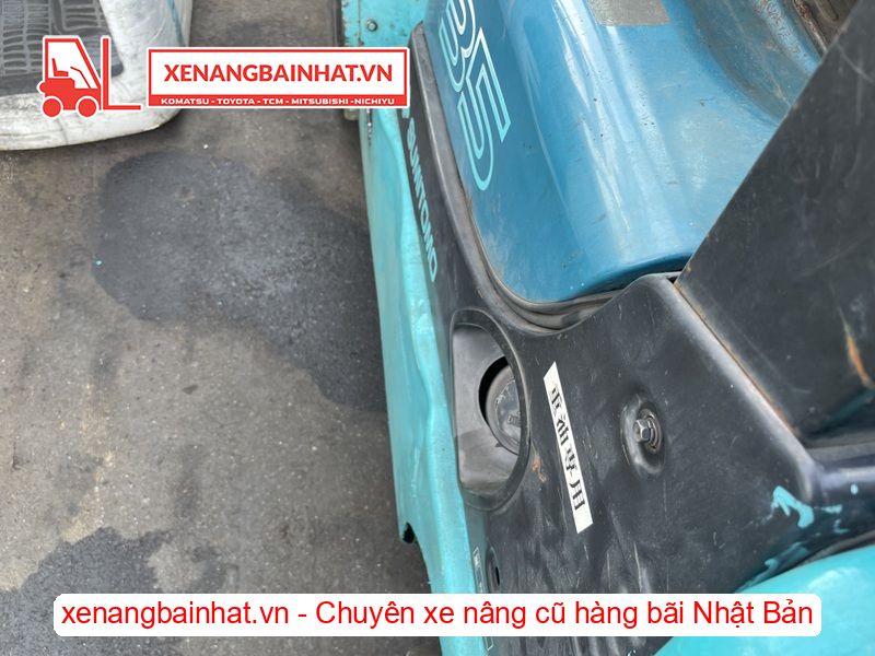 Xe nâng dầu 3.5 Tấn SUMITOMO 13FD35PAX98D nâng cao 3m SX 2007