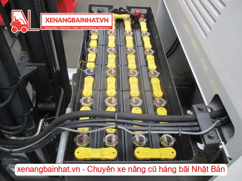Xe nâng Điện 1.5 Tấn NICHIYU FBRM15-80B nâng cao 4m SX 2018