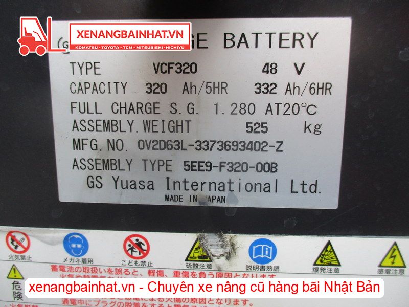 Xe nâng Điện 1.5 Tấn NICHIYU FBRM15-80B nâng cao 4m SX 2018