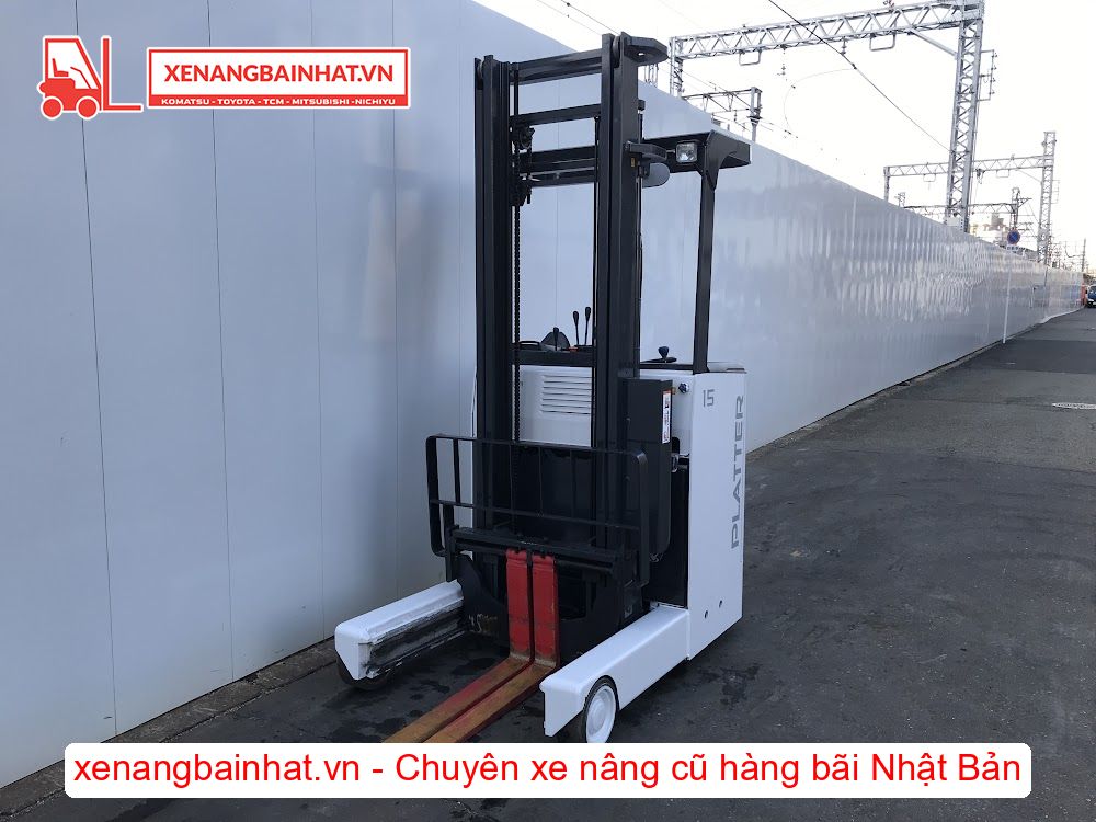 Xe nâng Điện 1.5 Tấn NICHIYU FBRM15-80 nâng cao 4m SX 2016