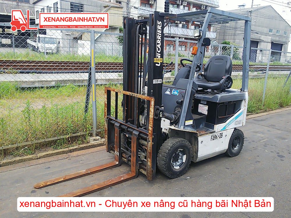 Xe nâng Điện 900Kg UNICARRIERS J1B1L09 (FB9) nâng cao 3m SX 2016