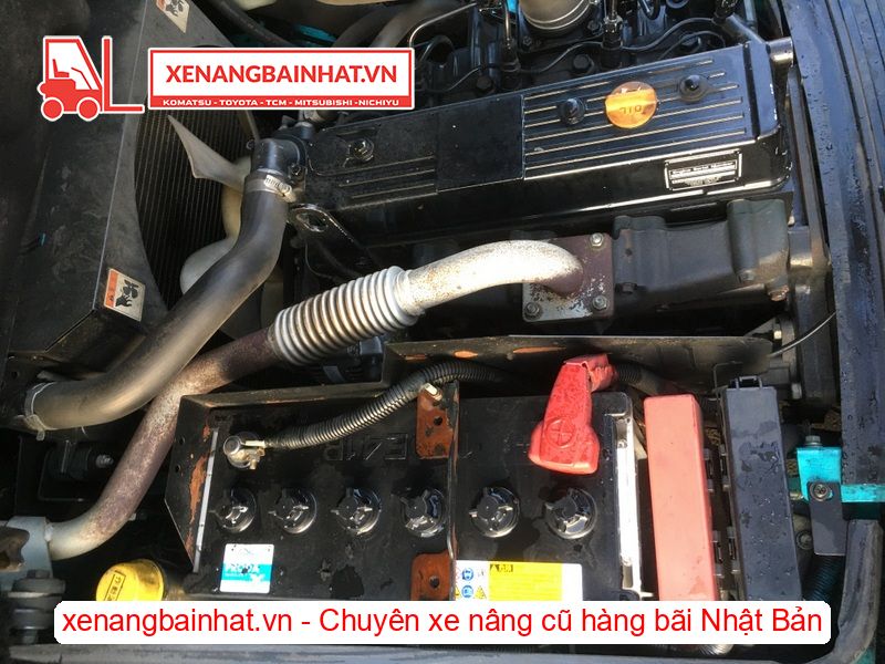 Xe nâng dầu 3 Tấn SUMITOMO 13FD30PAXI98D nâng cao 3m SX 2010