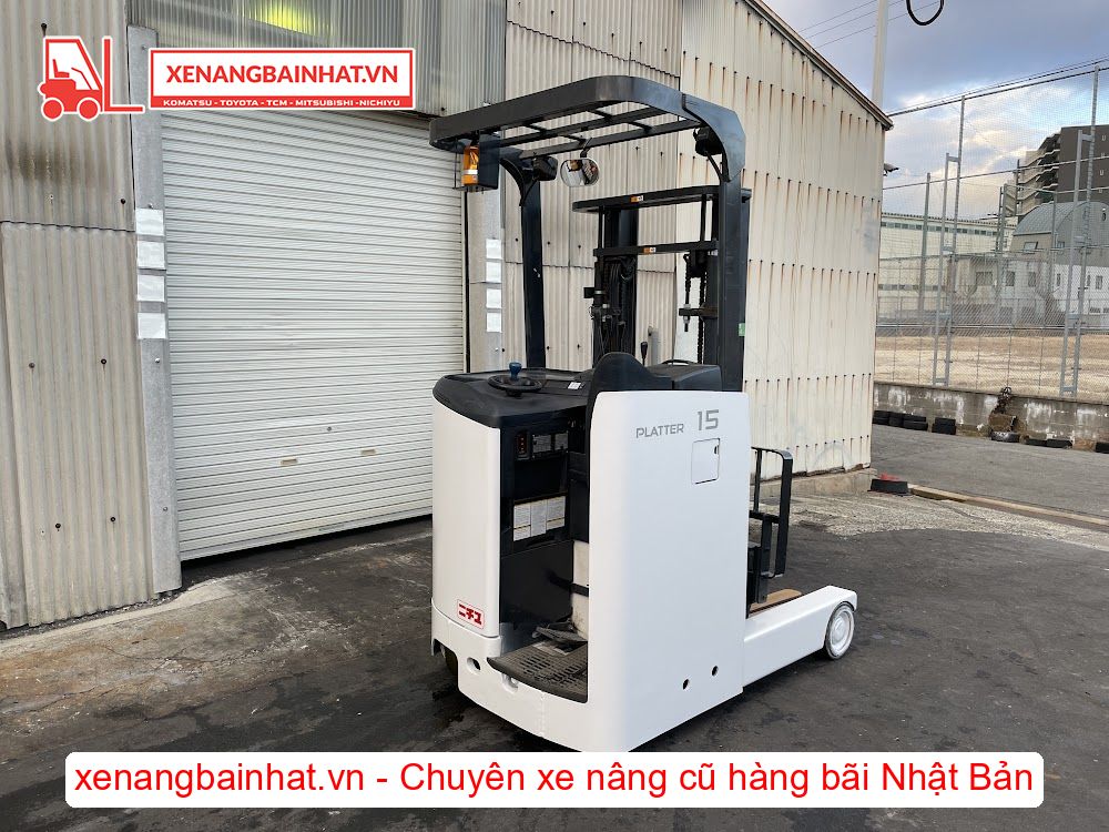 Xe nâng Điện 1.5 Tấn NICHIYU FBRM15-85 nâng cao 3m SX 2019