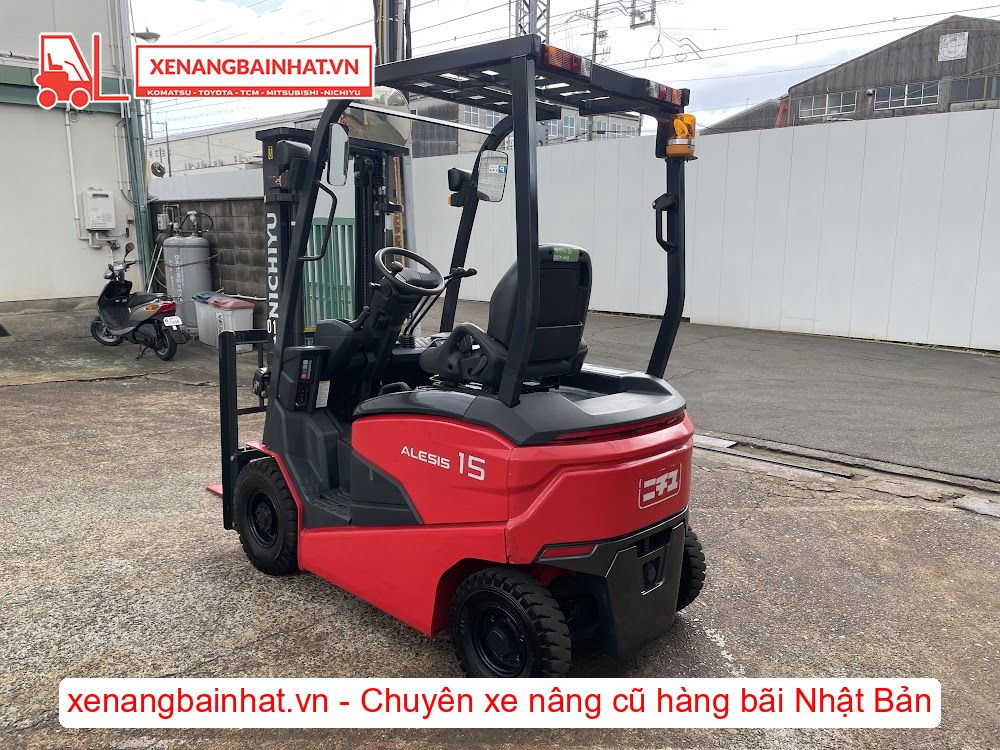Xe nâng Điện 1.5 Tấn NICHIYU FB15PN-80 nâng cao 3m SX 2020