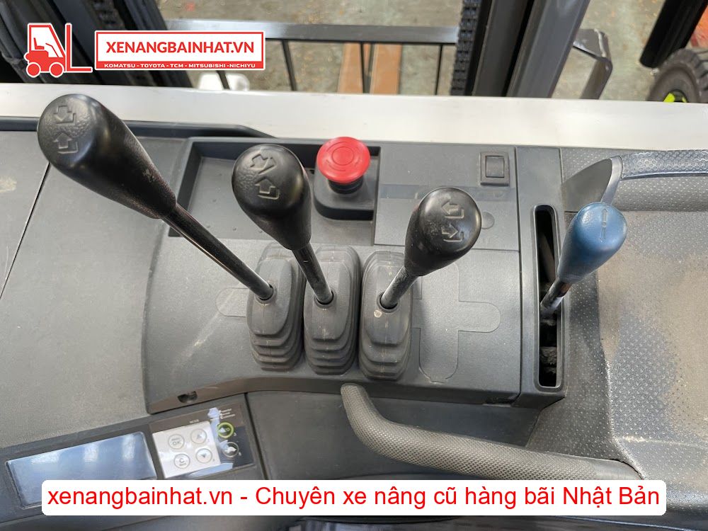 Xe nâng Điện 1.5 Tấn NICHIYU FBRM15-80 nâng cao 3m SX 2015