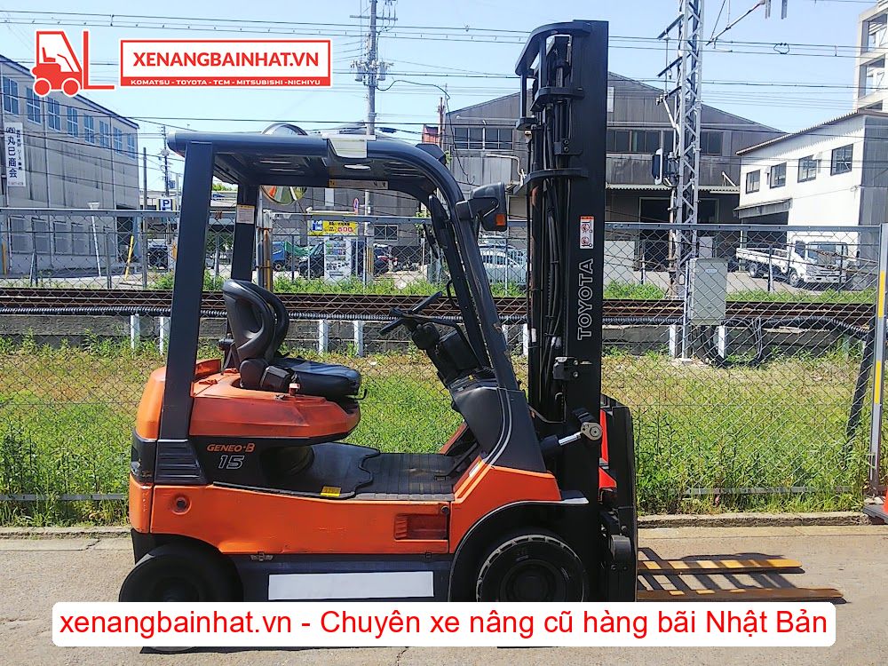 Xe nâng Điện 1.5 Tấn TOYOTA 7FBL15 nâng cao 4m SX 2007