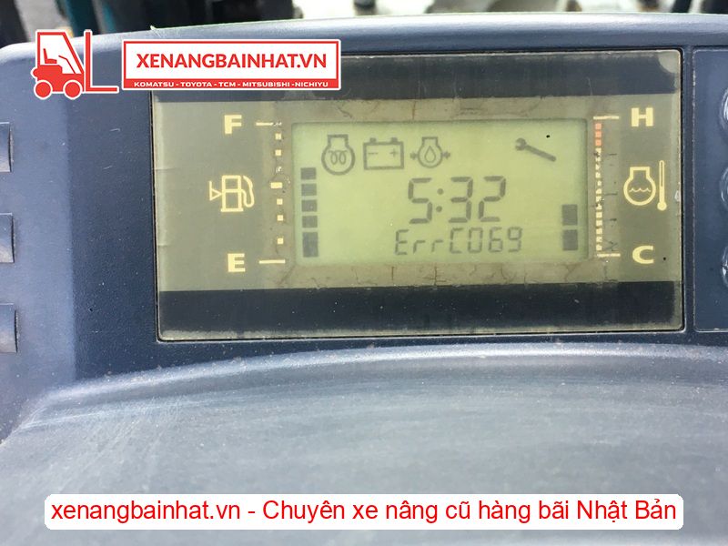 Xe nâng dầu 3.5 Tấn SUMITOMO 13FD35PAXI98D nâng cao 4m SX 2012