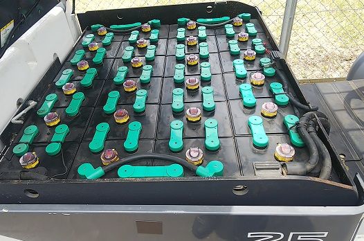 Xe nâng Điện 2.5 Tấn UNICARRIERS FB25-8V nâng cao 4m SX 2016