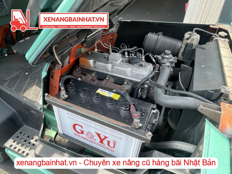 Xe nâng dầu 2 Tấn SUMITOMO 11-FD20PVIIHA nâng cao 3m SX 2005