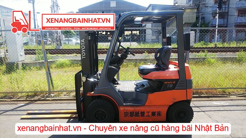 Xe nâng Điện 1.8 Tấn TOYOTA 7FBL18 nâng cao 3m SX 2014