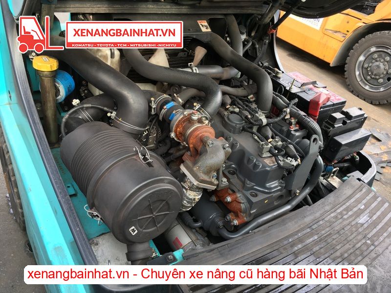 Xe nâng dầu 2.5 Tấn SUMITOMO 11FD25PAXIII24D nâng cao 3m SX 2017