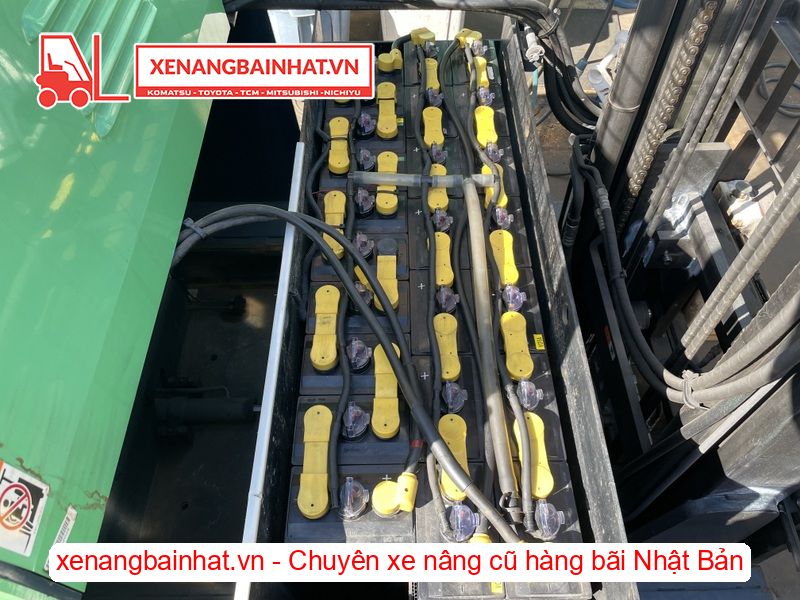 Xe nâng Điện 2 Tấn TOYOTA 7FBR20 nâng cao 3.5m SX 2014
