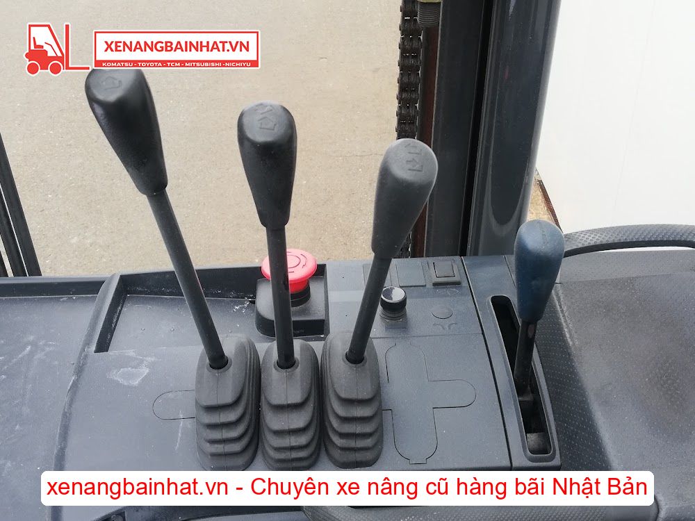 Xe nâng Điện 1 Tấn NICHIYU FBRM10-80 nâng cao 3m SX 2016