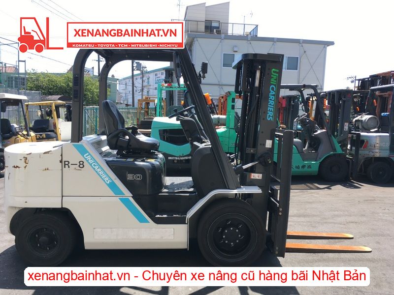 Xe nâng dầu 3 Tấn TCM FD30T5M nâng cao 4.3m triple SX 2019