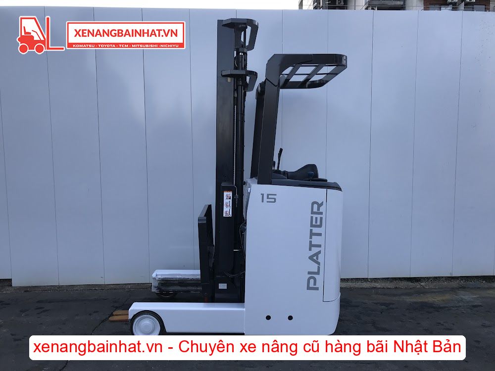 Xe nâng Điện 1.5 Tấn NICHIYU FBRM15-80 nâng cao 4m SX 2016
