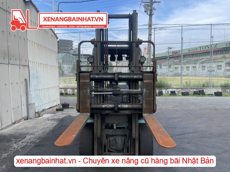 Xe nâng dầu 3.5 Tấn SUMITOMO 13FD35PAX98D nâng cao 3m SX 2007