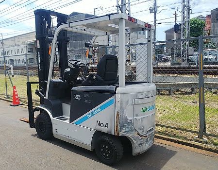 Xe nâng Điện 2.5 Tấn UNICARRIERS FB25-8V nâng cao 4m SX 2016