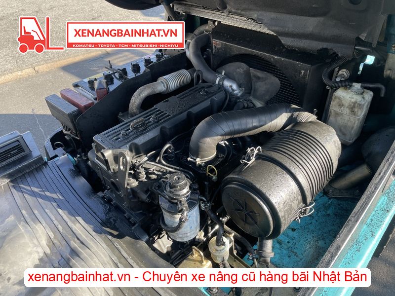 Xe nâng dầu 3 Tấn SUMITOMO 13FD30PAXI94D nâng cao 3m SX 2014