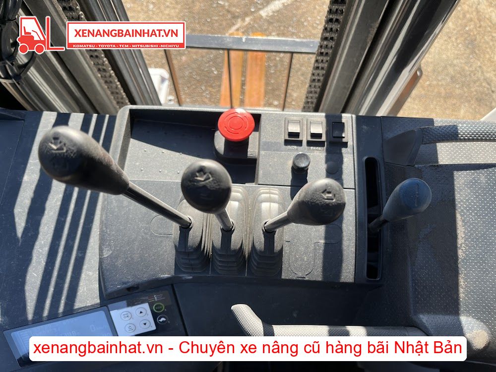 Xe nâng Điện 1 Tấn NICHIYU FBRM10N-80B nâng cao 3m SX 2017