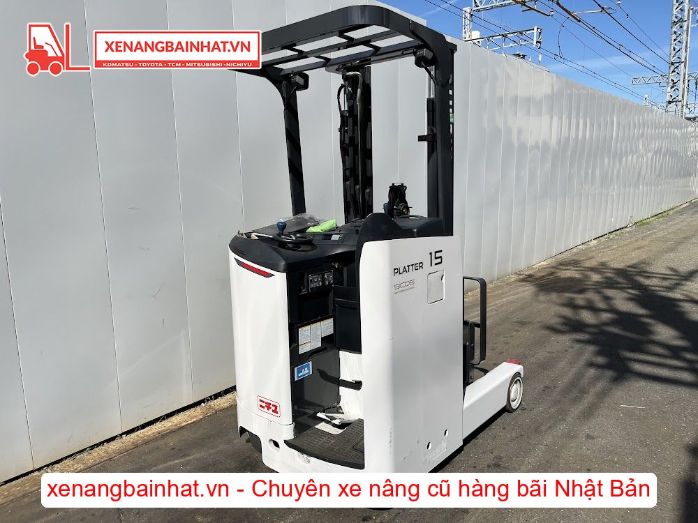 Xe nâng Điện 1.5 Tấn NICHIYU FBRM15-85 nâng cao 3.5m SX 2021