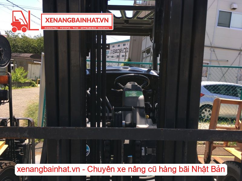 Xe nâng dầu 3 Tấn TCM FD30T5M nâng cao 4.3m triple SX 2019